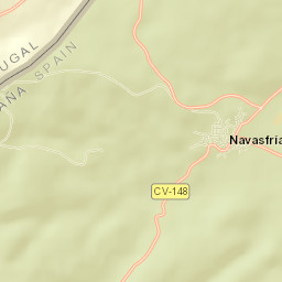 Navasfrías Street Map