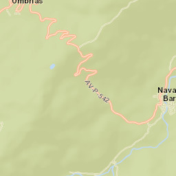 Nava del Barco Street Map