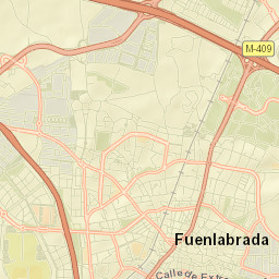 Fuenlabrada Street Map