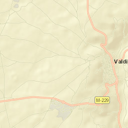 Valdilecha Street Map