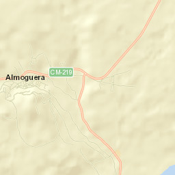 Almoguera Street Map