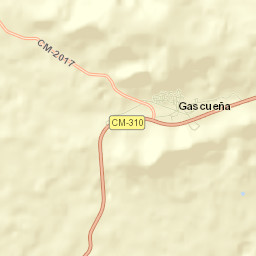 Gascueña Street Map