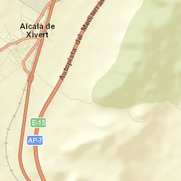 Alcalà de Xivert Street Map