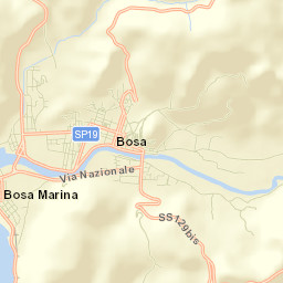 Bosa Street Map