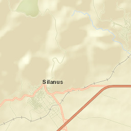 Silanus Street Map