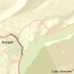 Dorgali Street Map