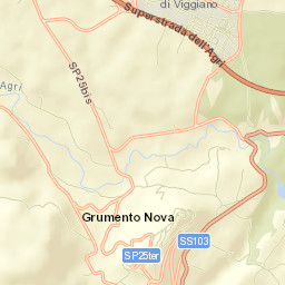 Grumento Nova Street Map