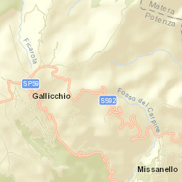 Missanello Street Map