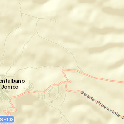 Montalbano Jonico Street Map