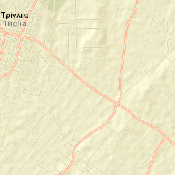 Néa Tríglia Street Map