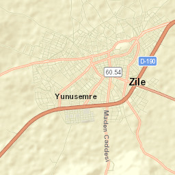 Zile Street Map