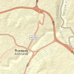 Ashtarak Street Map