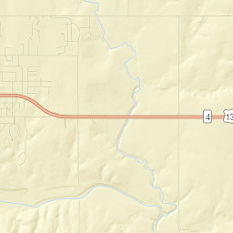 Gage County Street Map