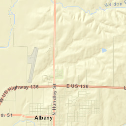 Albany Street Map