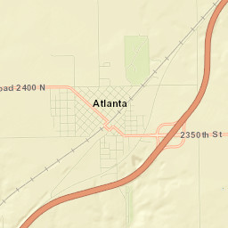 Atlanta Street Map