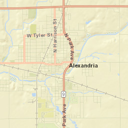 Alexandria Street Map