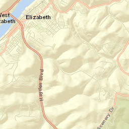 Elizabeth Street Map