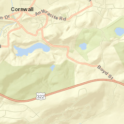Cornwall Street Map