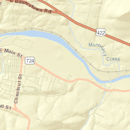 Birdsboro Street Map