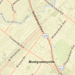 Montgomeryville Street Map