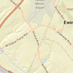 Ewing Street Map