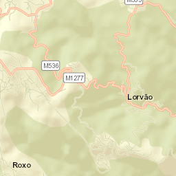 Lorvão Street Map