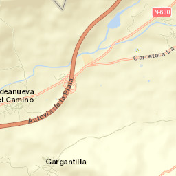 Gargantilla Street Map