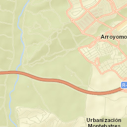 Arroyomolinos Street Map