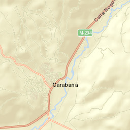 Carabaña Street Map