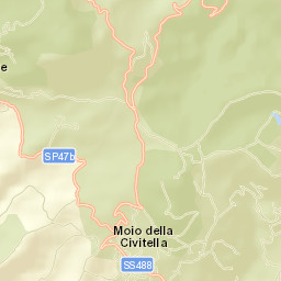 Moio della Civitella-Pellare Street Map