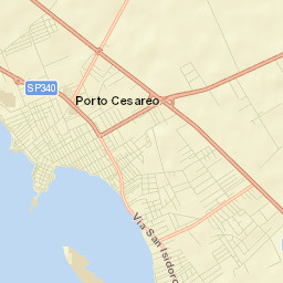 Porto Cesareo Street Map