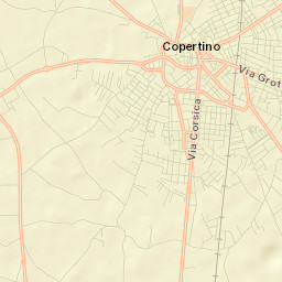 Copertino Street Map