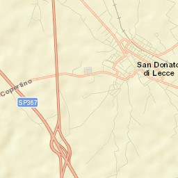 San Donato di Lecce Street Map