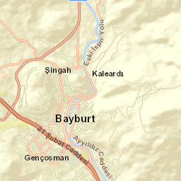 Bayburt Street Map