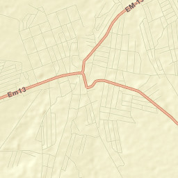 Nookat Street Map