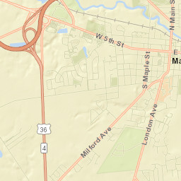 210 West 5th Street, Marysville, OH 43040 Street Map