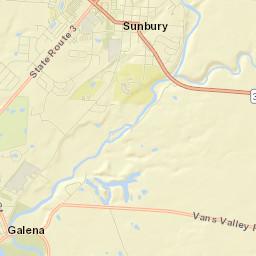 Sunbury Street Map