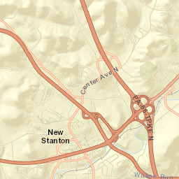 New Stanton Street Map
