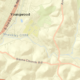 Youngwood Street Map