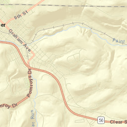 Windber Street Map