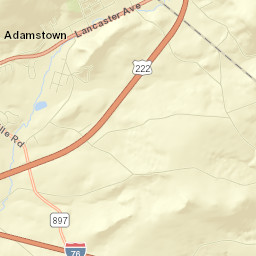 Adamstown Street Map