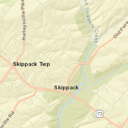 Skippack Street Map