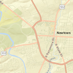Newtown Street Map