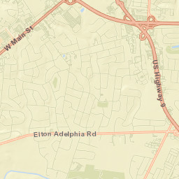 West Freehold Street Map