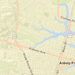 Wanamassa Street Map