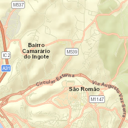 Santo António dos Olivais Street Map