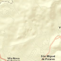 Vila Nova de Poiares Street Map