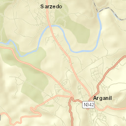 Arganil Street Map