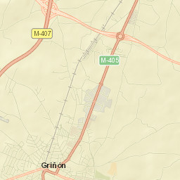 Griñón Street Map