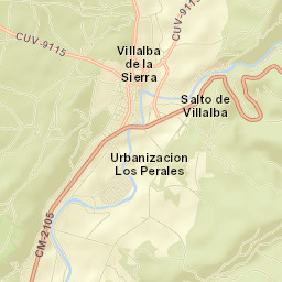 Villalba de la Sierra Street Map